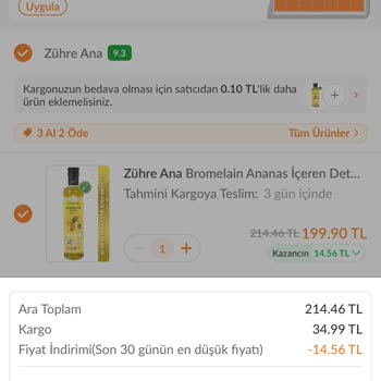 Trendyol 200 Tl Üzeri Kargo Bedava Yalanı