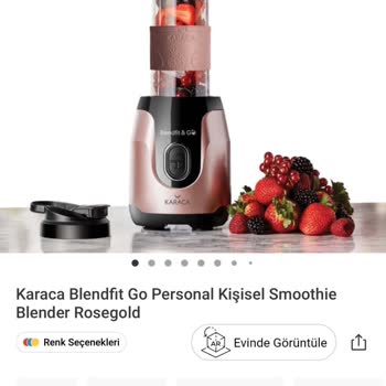 Karaca Züccaciye Karaca Smoothie Blender İnternet/ Mağaza Fiyat Farkı