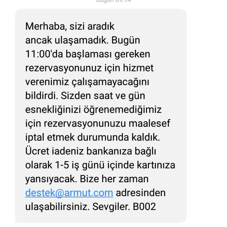 Armut Temizlik Hizmetlerinde Yaşanan İptal Sorunu