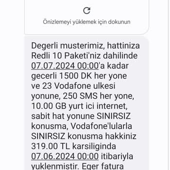Vodafone GSM Tarife Fiyatı Yüksekliği