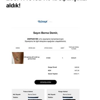 Ok Roses Teslim Edilmeyen Ürün