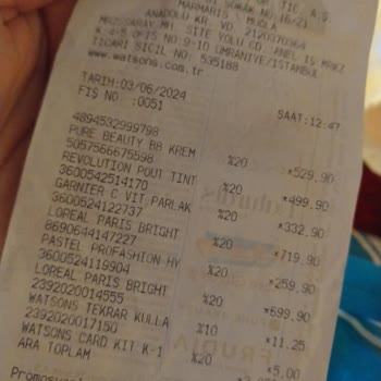 Watsons Bozuk Ürün Satıyor Şikayetçiyim