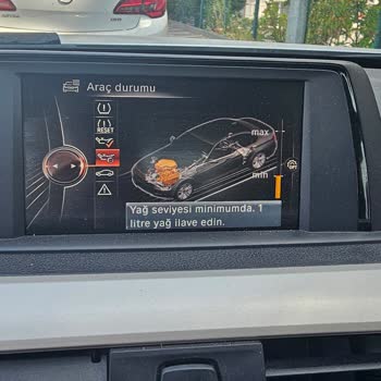 BMW Prime 1 L Yağ Ekleme Hizmeti Vermedi