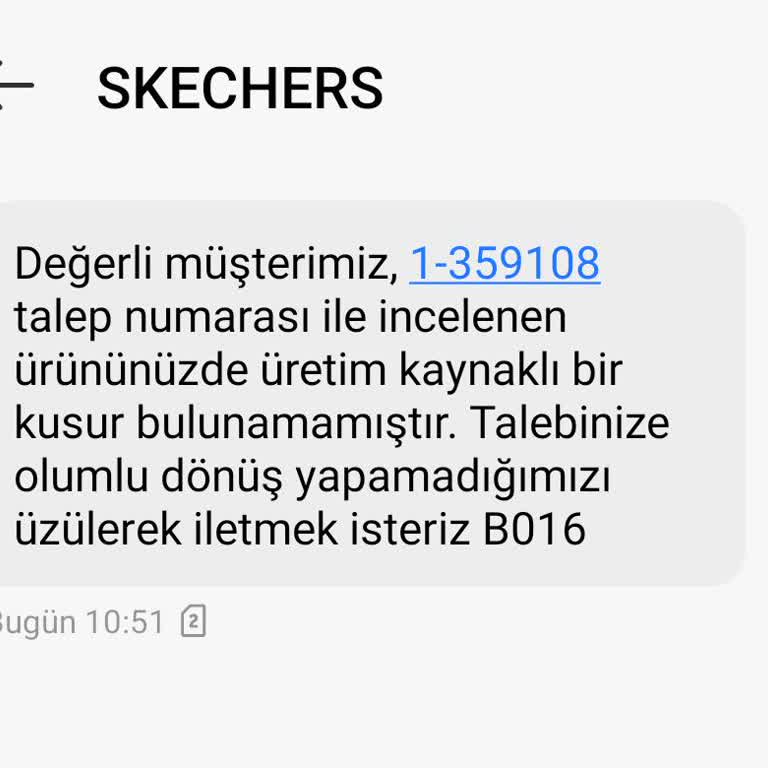 Skechers Ayakkabının Dayanıklılığı Hayal Kırıklığı Yarattı
