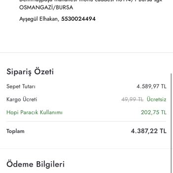 Boyner Beni Mağdur Etti