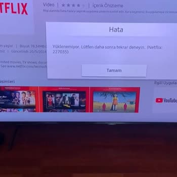 Samsung TV Yükleme Hatası