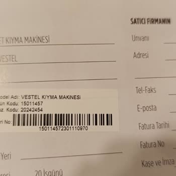 Vestel Yetkili Servisinin İşgüzarlığı