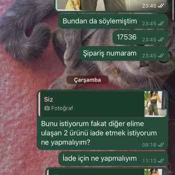 By Selin Polatdemir Eksik Sipariş Ve İade Yok