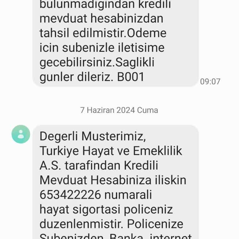 Ziraat Bankası, İzinsiz Konut Sigortası Yapılması Ve Kesintisi