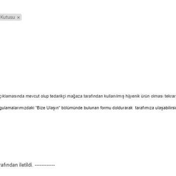 Epttavm Fatura İletmeme Ve Muhtemel Sahte Ürün Satma