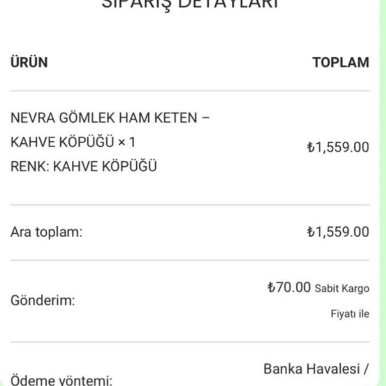 Betushe Butik Satın Alırken Stokta Olan Ürün Gönderilmiyor