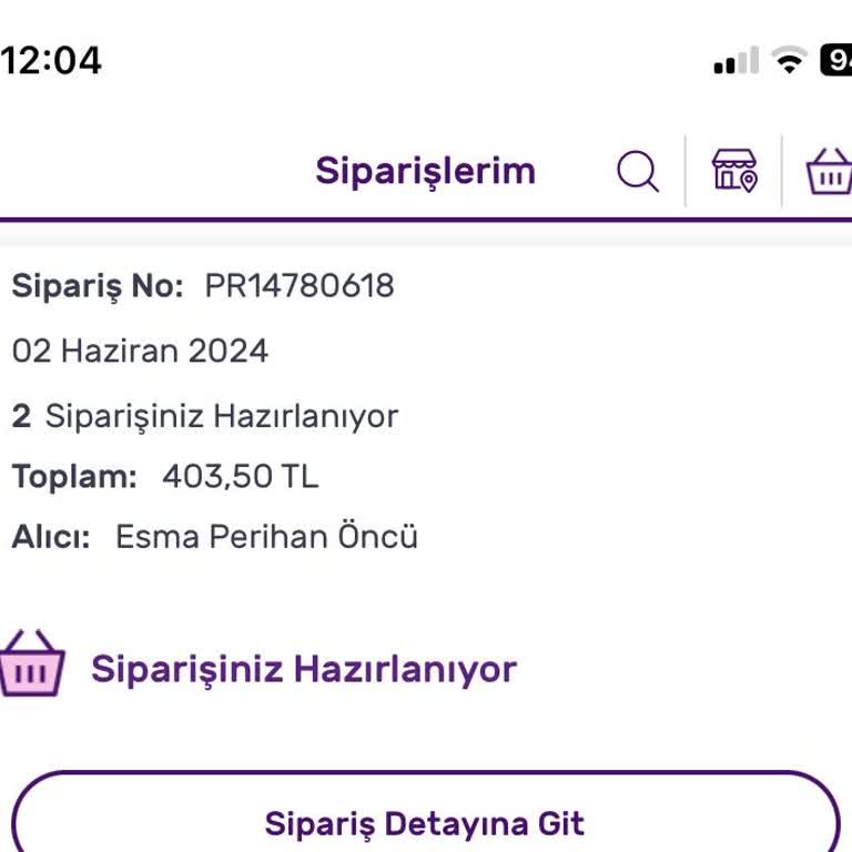 Gratis Ufuktepe Şubesi 2 Parça Ürün Hazırlayamıyor