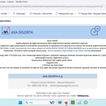Axa Sigorta Tamamlayıcı Sağlık Sigortası Ve Bezmiâlem Hastanesi