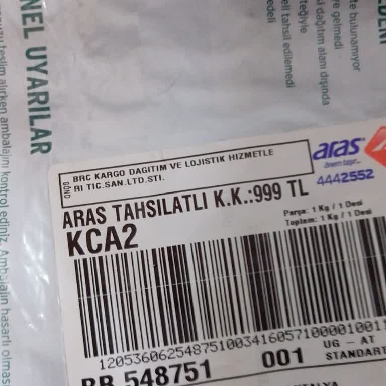 BRC Kargo Dağıtım Alakasız Ürün Geldi Firmaya Ulaşamıyoruz