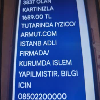 Armut Temizlik Hizmeti Değişiklik Talebi