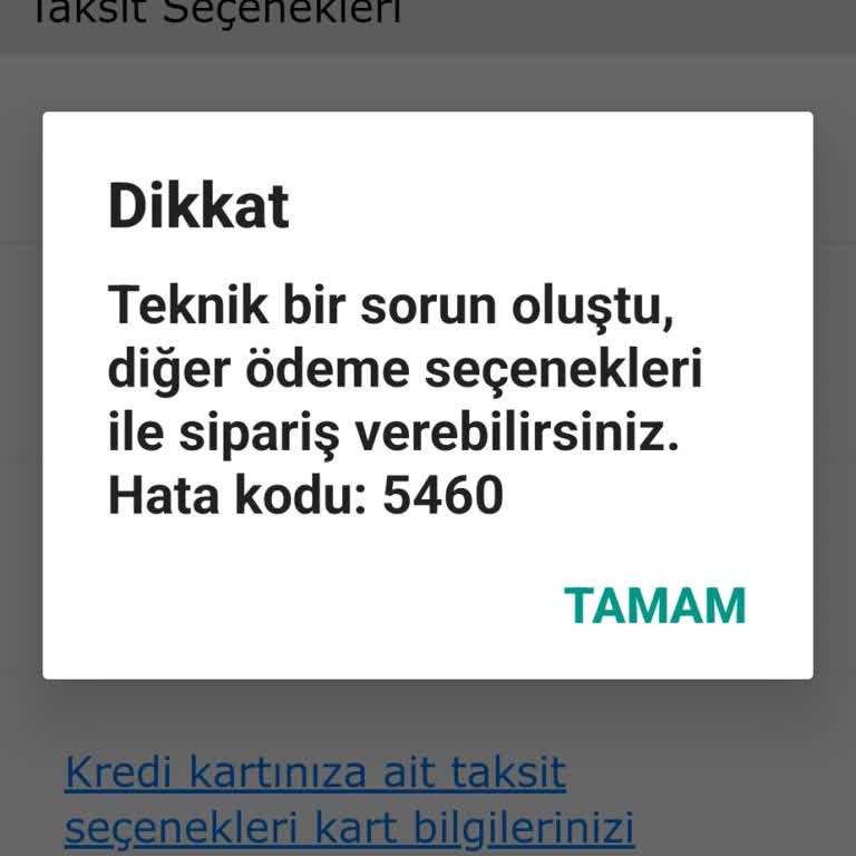 5460 IKEA Hata Diyor