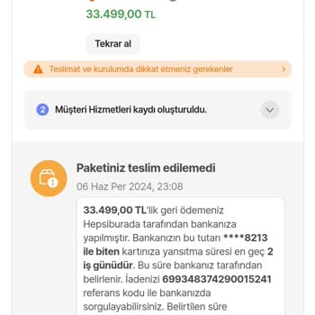 Hepsiburada Pahalanan Ürünü İsteğim Dışında Kendi Kargosundan Geri Çekti