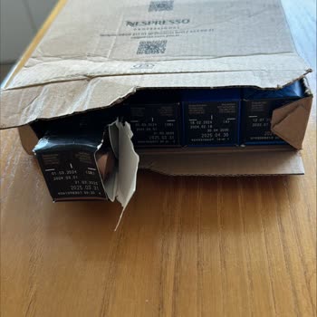 Nespresso Açılmış Kutu Gönderimi