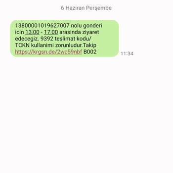 KARGOMsende Teslimat Sorunu Ve Müşteri Hizmetleri İlgisizliği