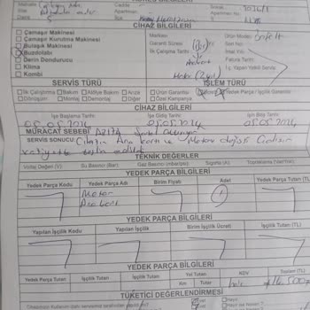 Efe Groups (0850 309 64 10) Bir Türlü Tamir Edilemeyen Buzdolabı