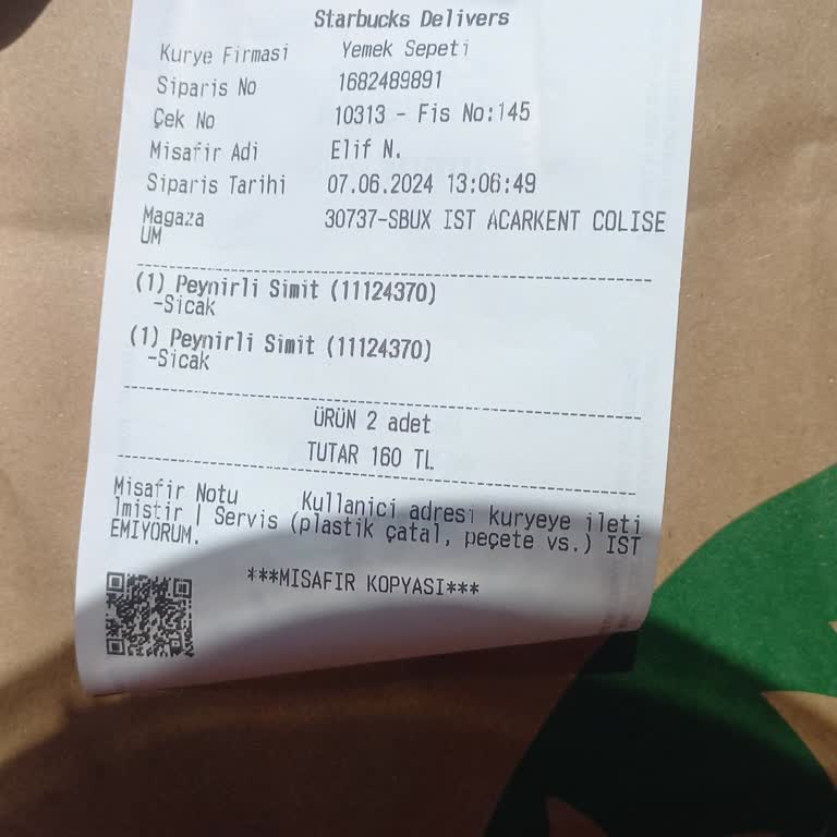 Starbucks Personelin Kabalığı Üslubunun Bozuk Olması