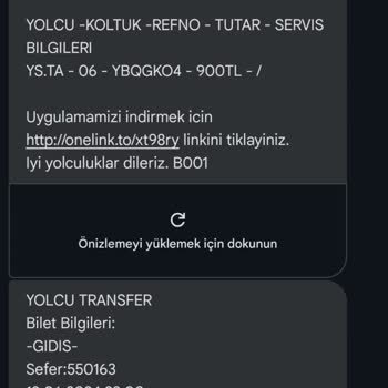 Metro Turizm Koltuk Numarası Değiştiriyor