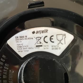 Arçelik Çay Makinesinin Kullanım Ömrü Bu Kadar Kısa Mı?