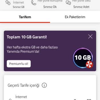 Vodafone Onayım Alınmadan Bilgim Dışındaki Fiyat Artışı.