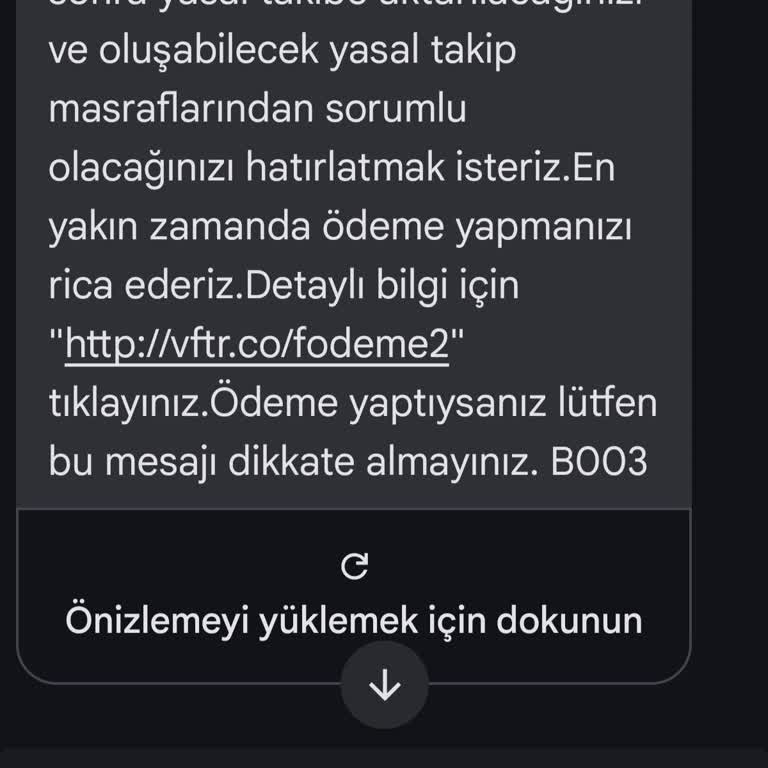 Vodafone Ödeme Var Diyor Ama Sorgulamada Yok