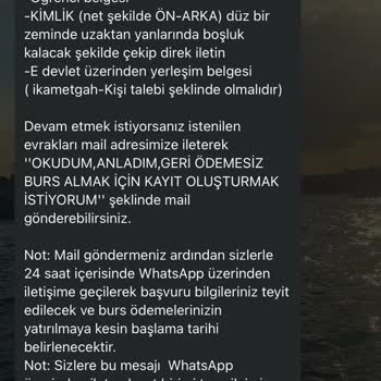 Şaban Cengiz Vakfı (Burs Başvuru) Vakıf Burs Başvurusu Şikayeti