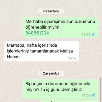 Online Lostra Ayakkabılarım Elime Ulaşmadı