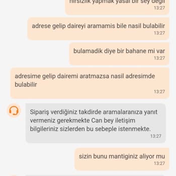 Trendyol GO Adres Sorunu Ve İptal Edilen Sipariş