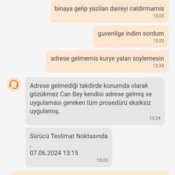 Trendyol GO Adres Sorunu Ve İptal Edilen Sipariş
