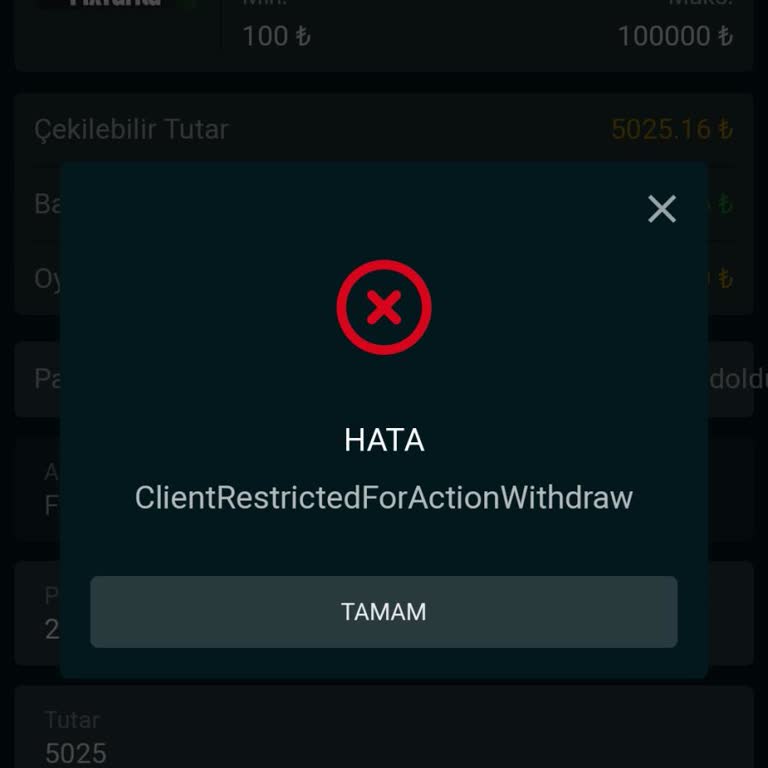 İknowbet Kazancımı Alamıyorum