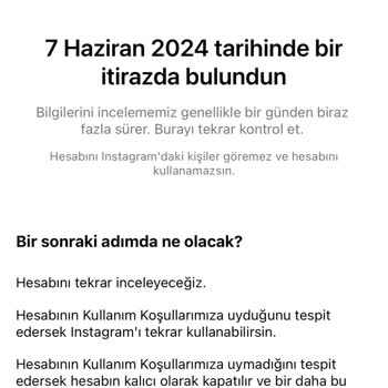 Instagram Hesabım Devre Dışı Bırakıldı