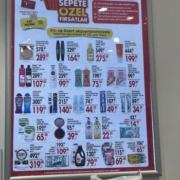 Rossmann'ın Kampanya Tezgahı