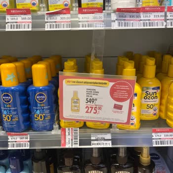 Rossmann'ın Kampanya Tezgahı