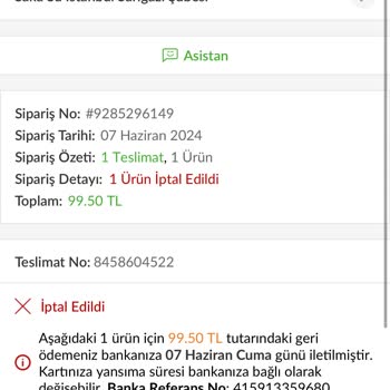 Trendyol Kafasına Göre Sipariş İptal Eden Saka Suyun Arkasında Duruyor