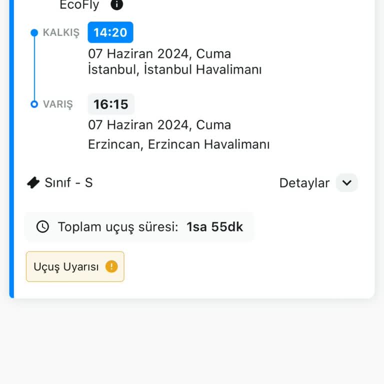 Enuygun.com Yanlış Saatte Bilet Satıldı
