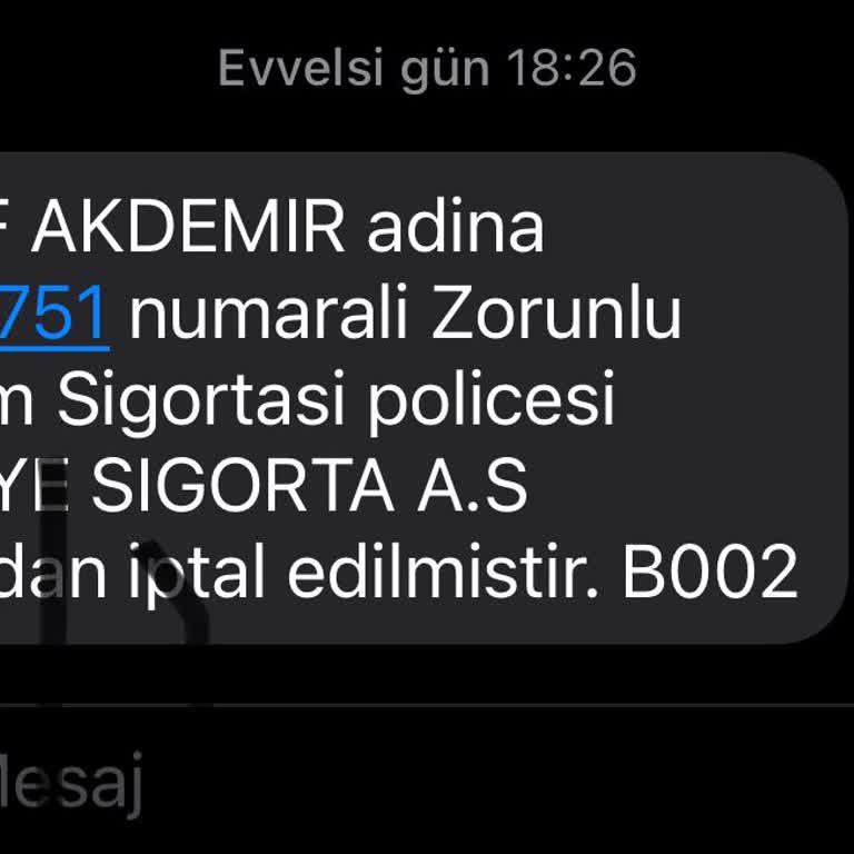 Türkiye Sigorta'da İlgisizlik Ve Yetersiz Hizmet: Poliçe İptal Sorunu