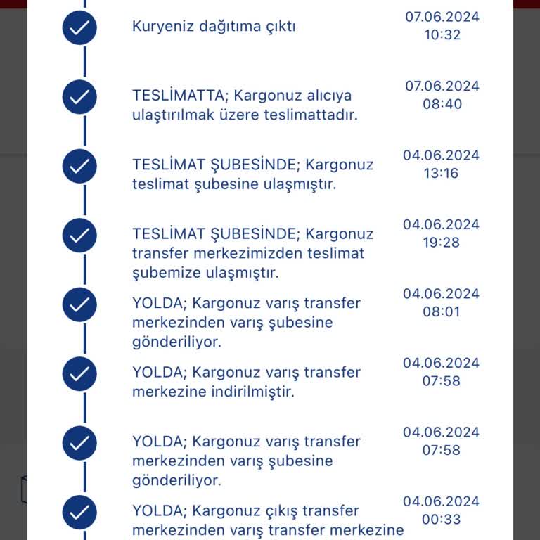 Aras Kargo Zamanında Teslimat Yapılmaması