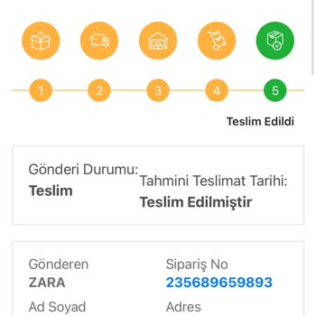 Bir Günde Kargo - Teslim Edildi Denilen Kargo