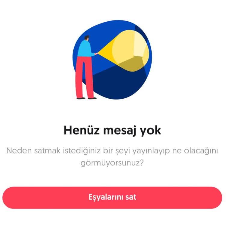 Letgo Mesaj Geliyor Ama Mesaj Kutusu Boş Diyor