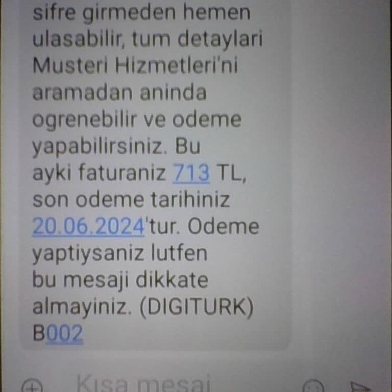Digiturk Ve Müşteri Mağduriyeti...