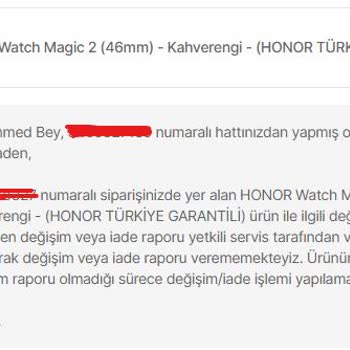 Honor MagicWatch 2 İle Yaşanan Garanti Sorunları Ve Çözüm Eksikliği