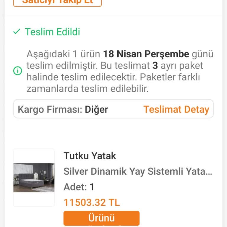 Trendyol'dan Almış Olduğum Ürün İle İlgili Yorumu Yayınlamadı.