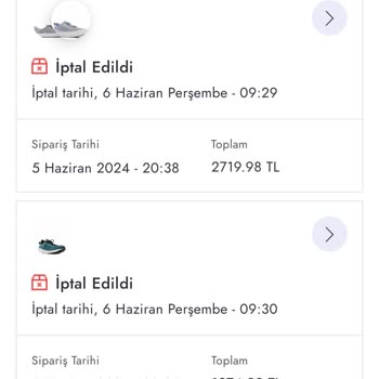 Boyner Siparişimi Herhangi Bir Bildirimde Bulunmadan İptal Etti