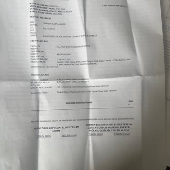 Samsung Telefon Samsung Tarafından Mağdur Oldum