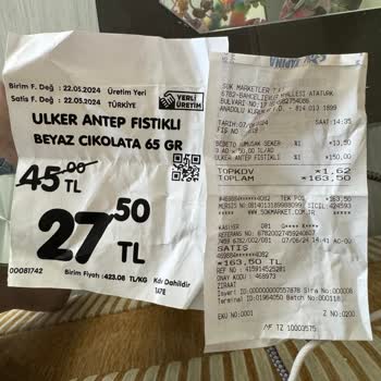 Çekerek Şok Market Fiş Ve Raf Fiyatı Farkı Çalışan Üslubu