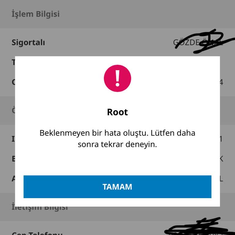 MetLife Mobil Uygulaması İle Tazminat Başvurusu Yapamıyorum!